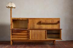 Guillerme et Chambron Guillerme et Chambron Sideboard with Lamp - 4059976