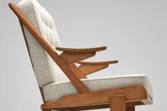Guillerme et Chambron Guillerme et Chambron Sloping Armchair for Votre Maison France ca 1960s - 4310878
