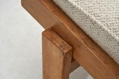 Guillerme et Chambron Guillerme et Chambron Sloping Armchair for Votre Maison France ca 1960s - 4310914