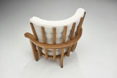 Guillerme et Chambron Guillerme et Chambron Tricoteuse Chair for Votre Maison France 1960s - 4357903