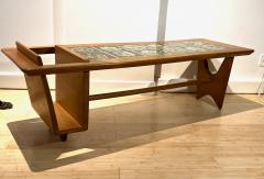 Guillerme et Chambron Guillerme et Chambron superb coffee table with magazine rack - 2677422