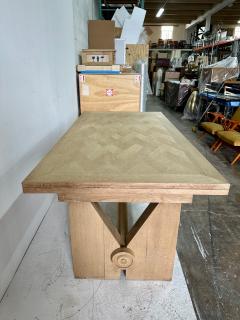 Guillerme et Chambron Massive Guillerme et Chambron Bleached Oak Dining Table for Votre Maison - 4641548