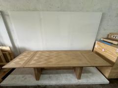Guillerme et Chambron Massive Guillerme et Chambron Bleached Oak Dining Table for Votre Maison - 4641594