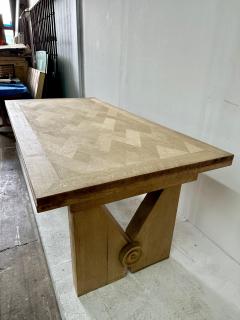 Guillerme et Chambron Massive Guillerme et Chambron Bleached Oak Dining Table for Votre Maison - 4641606