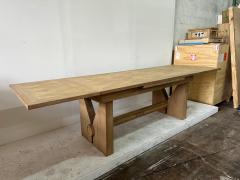 Guillerme et Chambron Massive Guillerme et Chambron Bleached Oak Dining Table for Votre Maison - 4641610