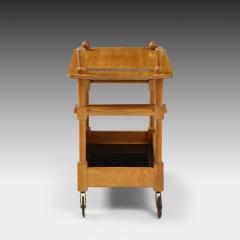 Guillerme et Chambron Oak Bar Cart by Guillerme et Chambron - 2311138