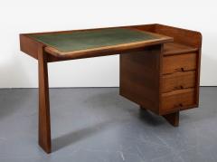 Guillerme et Chambron Oak Etudient Oak Desk by Guillerme et Chambron France c 1970 - 4100363
