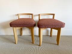 Guillerme et Chambron PAIR OF GUILLERME ET CHAMBRON LOW BACK STOOLS - 2951466