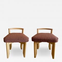 Guillerme et Chambron PAIR OF GUILLERME ET CHAMBRON LOW BACK STOOLS - 2952285