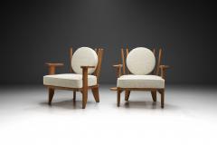 Guillerme et Chambron Pair of Guillerme et Chambron Catherine Armchairs France 20th Century - 3799996