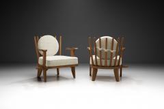 Guillerme et Chambron Pair of Guillerme et Chambron Catherine Armchairs France 20th Century - 3799997