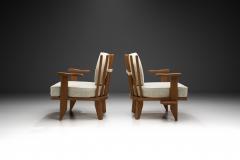 Guillerme et Chambron Pair of Guillerme et Chambron Catherine Armchairs France 20th Century - 3799998