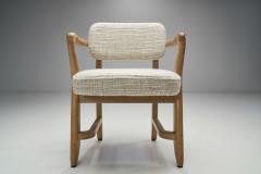 Guillerme et Chambron Pair of Guillerme et Chambron Denis Armchairs for Votre Maison France 1950s - 4411111