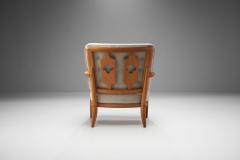 Guillerme et Chambron Pair of Jose Armchairs by Guillerme et Chambron France 1950s - 1317772