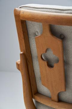 Guillerme et Chambron Pair of Jose Armchairs by Guillerme et Chambron France 1950s - 4365712