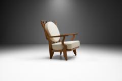 Guillerme et Chambron Petit Repos Armchair by Guillerme et Chambron for Votre Maison France 1950s - 3258481