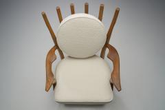 Guillerme et Chambron Petit Repos Armchair by Guillerme et Chambron for Votre Maison France 1950s - 4386887