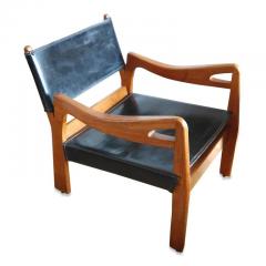 Guillerme et Chambron Rare Solid Oak Armchair by Guillerme Chambron France 1960s - 792801