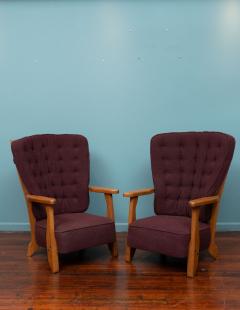 Guillerme et Chambron Robert Guillerme and Jacques Chambron Lounge Chairs for Votre Maison - 4156508