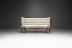 Guillerme et Chambron Robert Guillerme and Jacques Chambron Oak Sofa France 1960s - 3141363