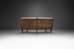 Guillerme et Chambron Robert Guillerme and Jacques Chambron Oak Sofa France 1960s - 3141367