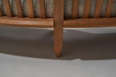 Guillerme et Chambron Robert Guillerme and Jacques Chambron Oak Sofa France 1960s - 3141378