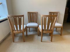 Guillerme et Chambron SET OF EIGHT GUILLERME ET CHAMBRON DINING CHAIRS - 2808827