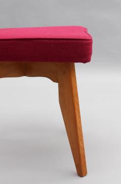 Guillerme et Chambron Set of 4 Fine French 1950s Oak Dining Chairs by Guillerme et Chambron - 3305629
