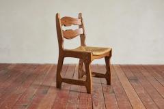 Guillerme et Chambron Set of 6 Guillerme et Chambron attributed Dining Chairs - 3897301