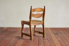 Guillerme et Chambron Set of 6 Guillerme et Chambron attributed Dining Chairs - 3897378