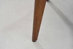 Guillerme et Chambron Set of Eight Dining Chairs by Guillerme et Chambron France 1960s - 4415306