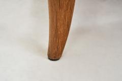 Guillerme et Chambron Set of Four Charlotte Oak Dining Chairs by Guillerme et Chambron France 1960s - 4410518