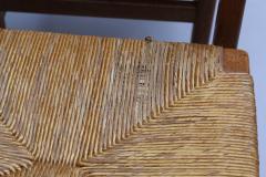 Guillerme et Chambron Set of Six French Mid Century Dining Chairs by Guillerme et Chambron - 603972