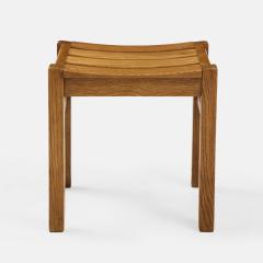 Guillerme et Chambron Set of Three Oak Stools by Guillerme et Chambron - 2065686