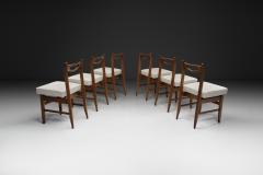 Guillerme et Chambron Six Dining Chairs by Guillerme et Chambron for Votre Maison France Mid 20th C - 4691778
