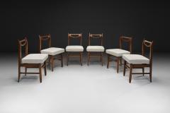 Guillerme et Chambron Six Dining Chairs by Guillerme et Chambron for Votre Maison France Mid 20th C - 4691779