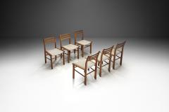 Guillerme et Chambron Six Dining Chairs by Guillerme et Chambron for Votre Maison France ca 1960s - 3986930