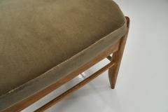 Guillerme et Chambron Six Guillerme et Chambron Fumay Dining Chairs for Votre Maison France 1960s - 4543433