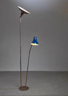 Guiseppe Ostuni Guiseppe Ostuni floor lamp with 2 shades for O Luce Italy - 1168147