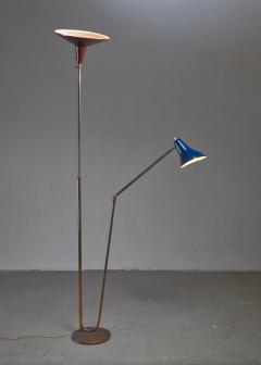 Guiseppe Ostuni Guiseppe Ostuni floor lamp with 2 shades for O Luce Italy - 1168150