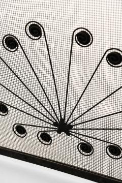 Gunnar Ander Fire Screen in Metal by Gunnar Ander 1960s - 4565012