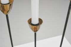 Brass and Lacquered Metal Candelabra by Gunnar Ander for Ystad Metal ( –  Past Lives