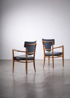 Gunnar Asplund Pair of very rare Gunnar Asplund armchairs - 1935937