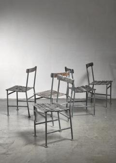 Gunnar Asplund Set of 5 Gunnar Asplund garden chairs - 4709874