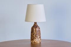 Gunnar Borg Gunnar Borg Glazed Stoneware Table Lamp H gan s Sweden 1960s - 3394703