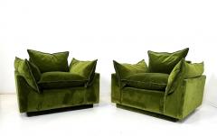 Gunnar Gravesen Pair of Green Armchairs Cado by Gunnar Gravesen and David Lewis Divano for ICF - 4504121