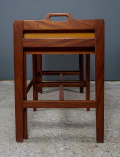 Gunnar Myrstrand Sven Engstr m Mystrand Engstr m Teakwood Nesting Tables 1950s Sweden - 2437258