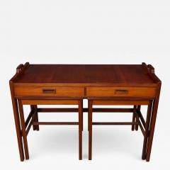 Gunnar Myrstrand Sven Engstr m Mystrand Engstr m Teakwood Nesting Tables 1950s Sweden - 2459713