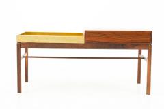 Gunnar Myrstrand Sven Engstr m Scandinavian Flower Table Casino in Rosewood and Brass by Engstr m Myrstrand - 1384442