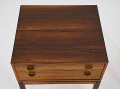 Gunnar Myrstrand Sven Engstr m Scandinavian Mid Century Bedside Tables in Rosewood Model Casino 1960s - 3102524